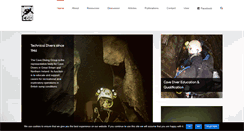 Desktop Screenshot of cavedivinggroup.org.uk